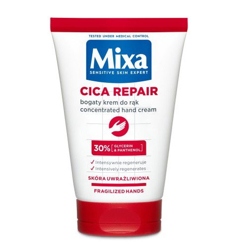 Turtingas rankų kremas MIXA Cica Repair, 50 ml