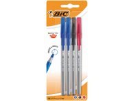 Tušinukai BIC ROUND STIC EXACT, mėlyni, 4 vnt., 4 vnt