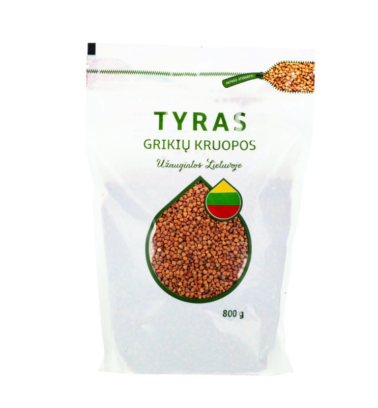 TYRAS grikių kruopos, 800 g