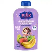 Tyrė ELFIK FRUIT SALAD, nuo 6 mėn., 100 g