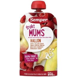 Tyrė kūdikiams SEMPER su avietėmis (nuo 6 mėn.), 110 g