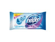 Universaliosios drėgnosios šluostės HELPER FRESH FLORAL, 80 vnt