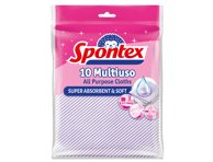 Universaliosios šluostės SPONTEX MULTIUSO, 10 vnt., 10 vnt