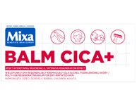 Universalus kūno balzamas MIXA Cica+ sausai jautriai odai, 50 ml