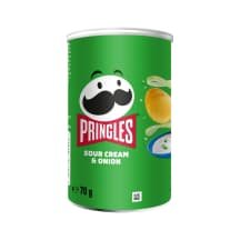 Užkandis PRINGLES SOUR CREAM & ONION, 70 g