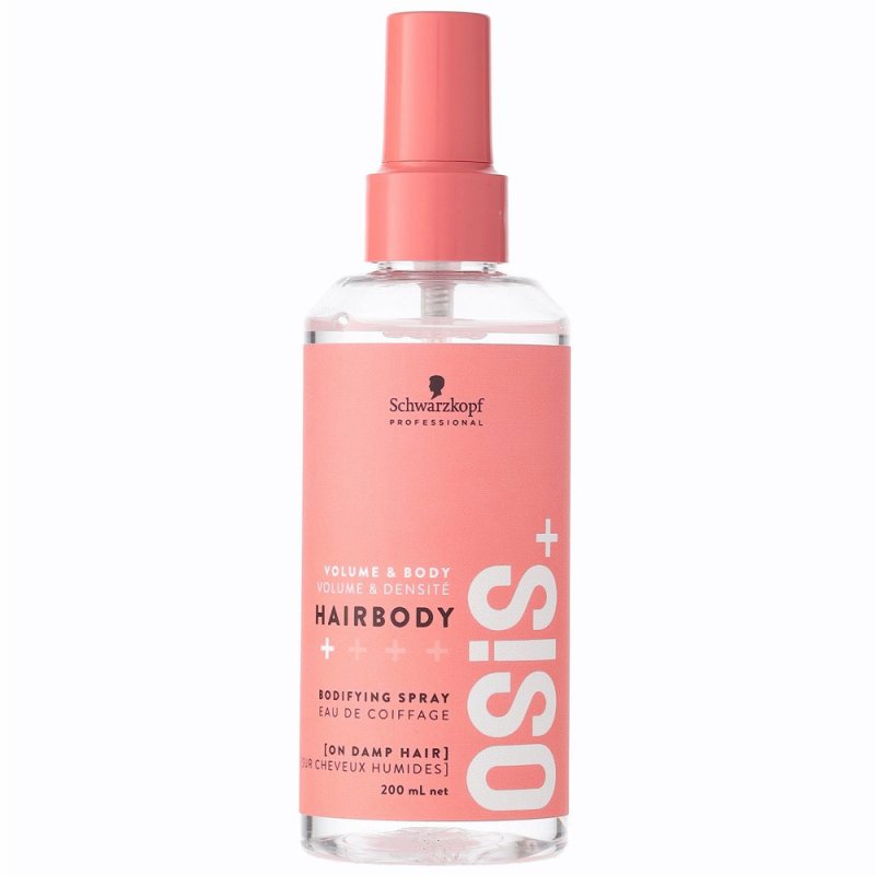 Užpildantis plaukų purškiklis Schwarzkopf Professional Osis+ Hairbody, 200 ml