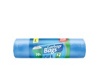 Užrišami šiukšlių maišai HOME EXPERT, 12 vnt., 70 l
