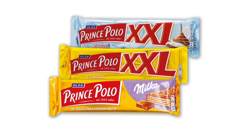 Vaf linis batonėlis PRINCE POLO, 45 g