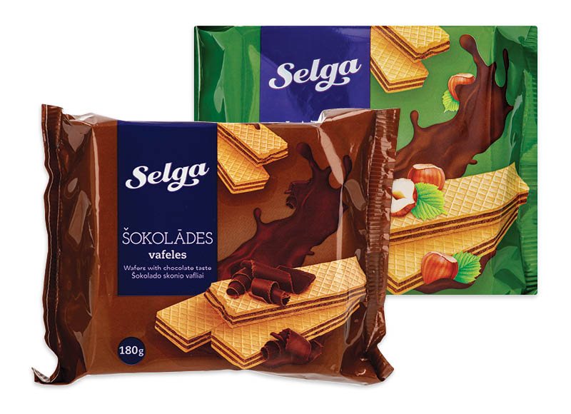 Vafliai SELGA, 180 g