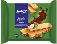 Vafliai SELGA, riešutų skonio, 180 g