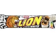 Vaflinis batonėlis LION BLACK WHITE, 42 g