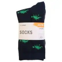 Vaik. kojinės MYWEAR DINO, 5 p., 34/36, AW26