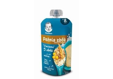 Vaikiška tyrelė GERBER, su avižomis, mangų skonio, 110 g