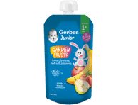 Vaikiška tyrelė GERBER, su bananais, kriaušėmis, obuoliais, persikais, 110 g