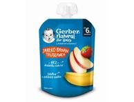 Vaikiška tyrelė GERBER, su morkomis, obuoliais ir mangais maišelyje, 80 g