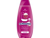 Vaikiškas plaukų šampūnas ir balzamas SCHAUMA KIDS, 400 ml