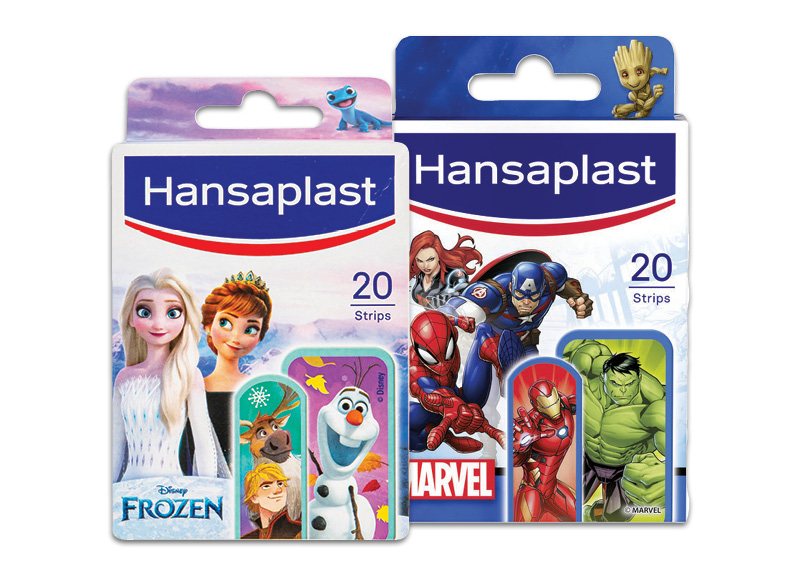 Vaikiškas pleistras HANSAPLAST, 20 vnt