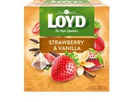 Vaisinė arbata LOYD, braškių ir vanilės skonio, 40 g