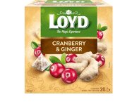 Vaisinė arbata LOYD, spanguolių ir imbierų skonio, 40 g