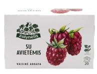 Vaisinė arbata ŽOLYNĖLIS su avietėmis, 20 vnt