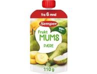 Vaisių tyrė SEMPER su kriauše, bananais ir mangais, nuo 6 mėn., 110 g