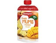 Vaisių tyrė SEMPER su mangais, nuo 6 mėn., 110 g