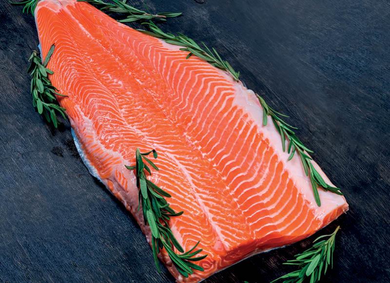 Vaivorykštinių upėtakių filė, 1 kg