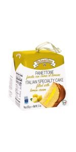 Valentino Mini Panettone Pyragas su citrinų kremu, 100 g