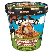 Valg. ledai BEN&JERRY'S CHURROS, /360 g, 465 ml