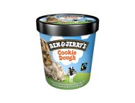 Valg. ledai BEN&JERRY'S su šokoladinių sausainių gabaliuk., 406 g