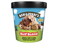 Valg. šokoladiniai ledai BEN&JERRY'S su šokolad. pyrago mase, 406 g