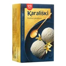 Valg. vaniliniai ledai KARALIŠKI, /385g, 800 ml