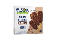 Valgomieji augaliniai ledai VALSOIA su riešutais, kavos skonio, 200 g