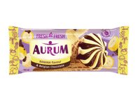 Valgomieji ledai AURUM, bananų ir vanilės skonio, 98 g