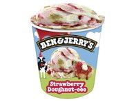 Valgomieji ledai BEN&JERRY'S, braškių skonio, 393 g