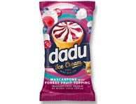 Valgomieji ledai DADU, maskarponės skonio, su miško uogų įdaru, 70 g