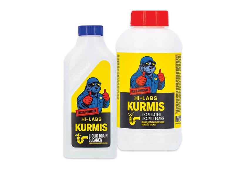 Vamzdžių valikliams KURMIS