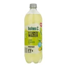 Vanduo LIME GINGER HOHES C PROTECT, 0.75 l