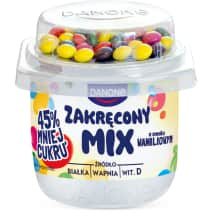 Vanil. sk. jogurtas šokol. dražė DANONE, 125 g