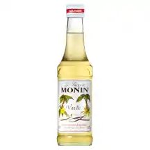 Vanilės skonio sirupas MONIN, 0.25 l