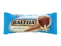 Vaniliniai ledai BALTIJA VANILLA su riešutais, 95 g