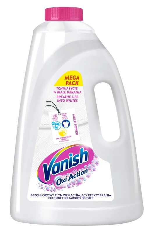 Vanish OxiAction liquid white, 3000 ml
