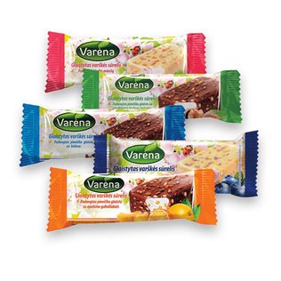 VARĖNOS gl.varškės sūrelis (5 rūš.), 40 g