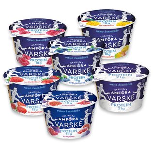 Varškė GRAIKIŠKA AMFORA (6 rūš.), 200 g