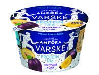 Varškė GRAIKISKA AMFORA su slyv., šalavijų sėkl., 0,9% rieb., 200 g