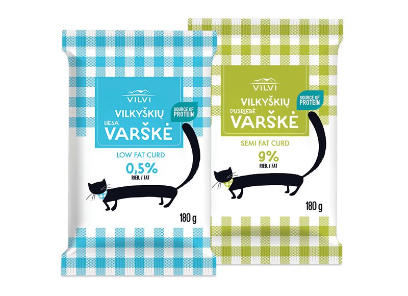 Varškė VILKYŠKIŲ, 180 g