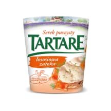 Varškės kremas su lašiša ir krap.TARTARE, 140 g