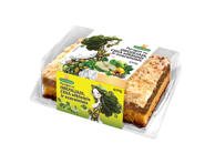 Varškės pyragas su obuoliais, svarainiais, šalavijų sėklomis, 450 g