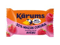 Varškės sūrelis be laktozės KĀRUMS, aviečių skonio, 22,8 %, 40 g