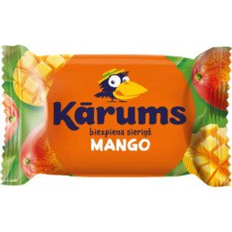 Varškės sūrelis KARUMS, su mango glaistu sk., 45 g